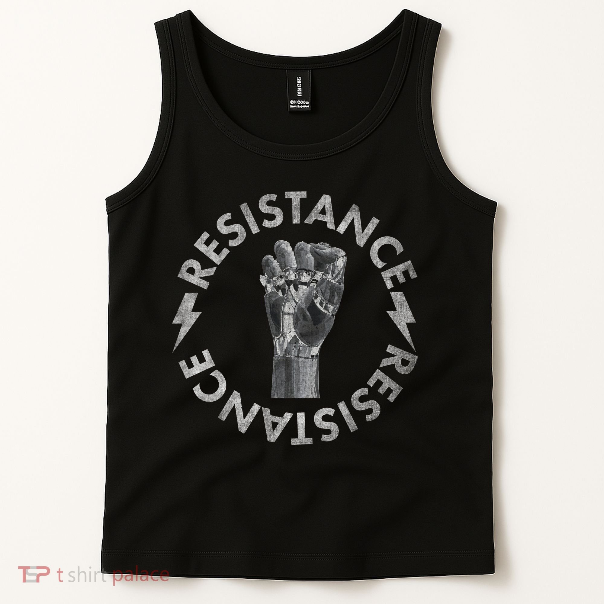 Resistance Robot Fist Tank Top