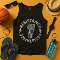 Resistance Robot Fist Tank Top thumb 4