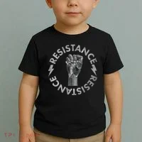 Resistance Robot Fist Toddler T-Shirt thumb 2
