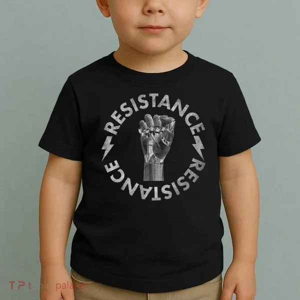 Resistance Robot Fist Toddler T-Shirt