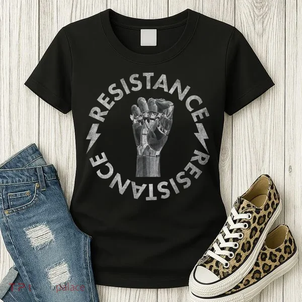 Resistance Robot Fist Women's T-Shirt