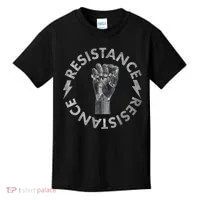 Resistance Robot Fist Kids T-Shirt thumb 0