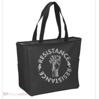 Resistance Robot Fist Tote Bag thumb 2