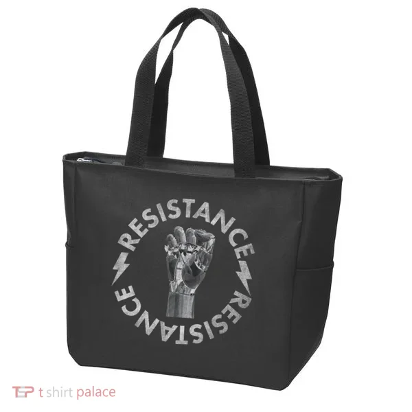 Resistance Robot Fist Tote Bag