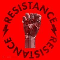 Resistance Robot Fist Santa Hat thumb 1