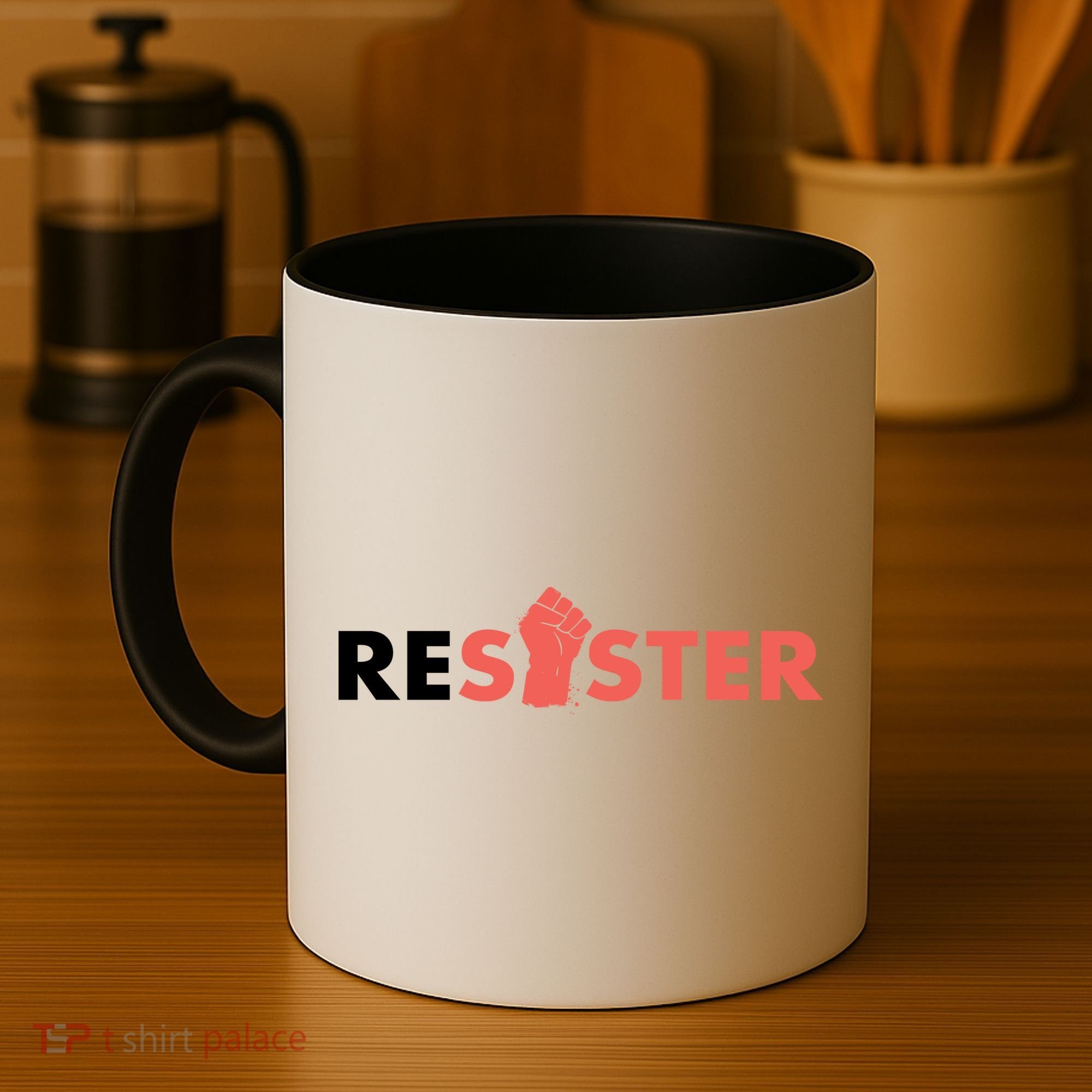 Resister Resist Fist Coffee Mug
