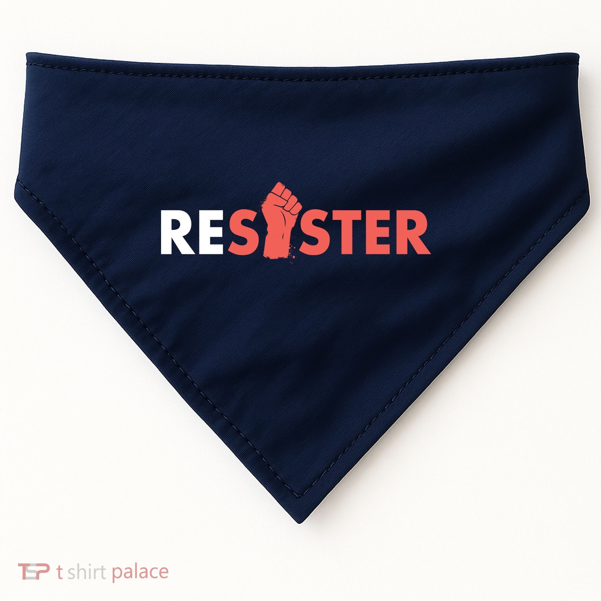 Resister Resist Fist USA-Made Doggie Bandana