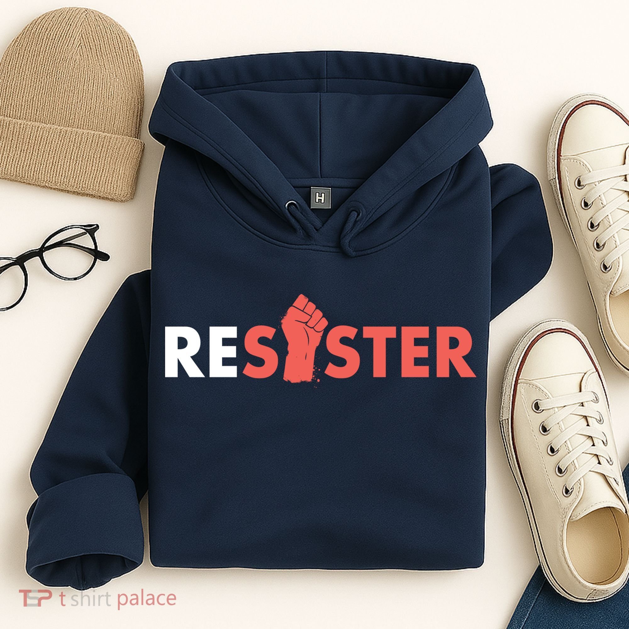 Resister Resist Fist Hoodie
