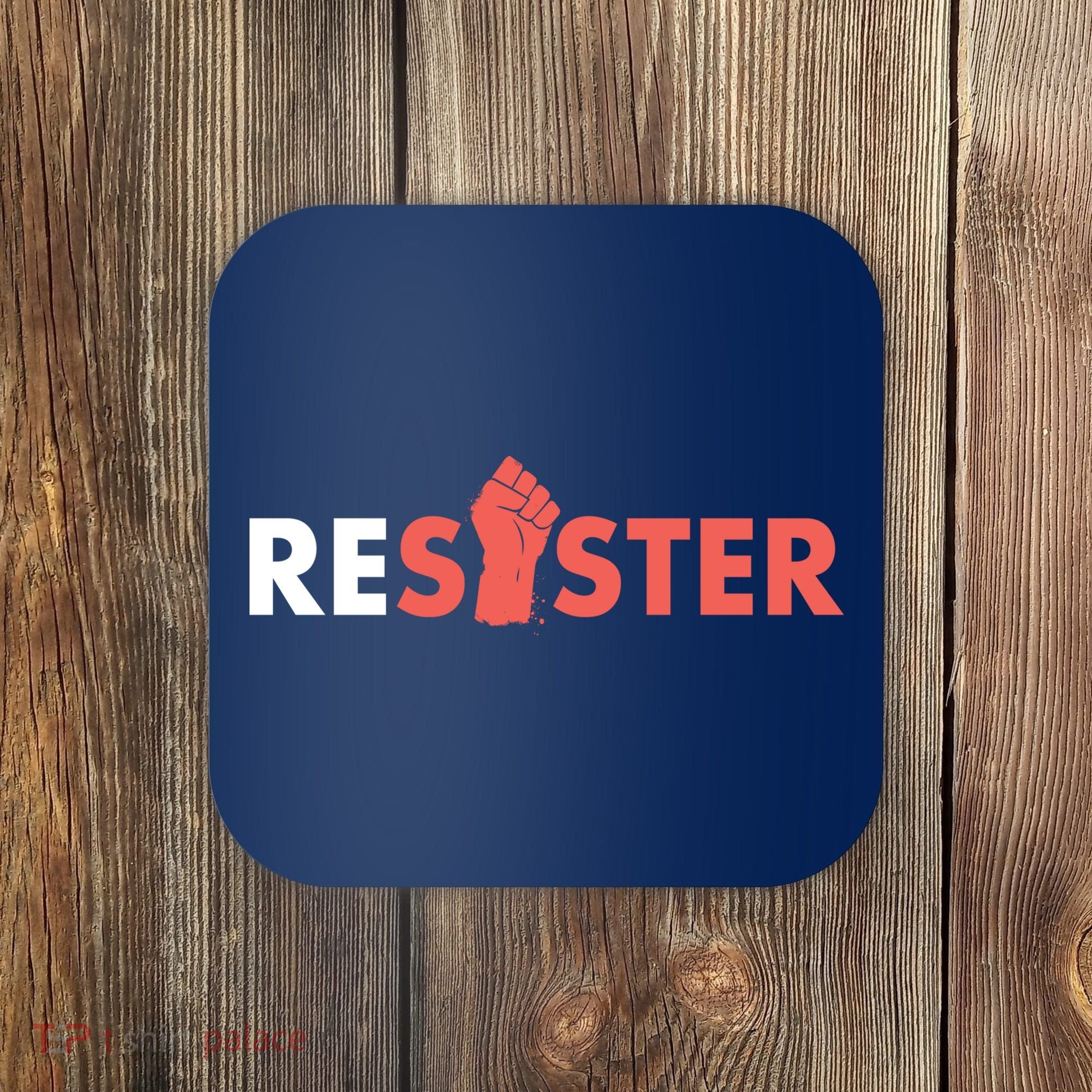 Resister Resist Fist Coaster