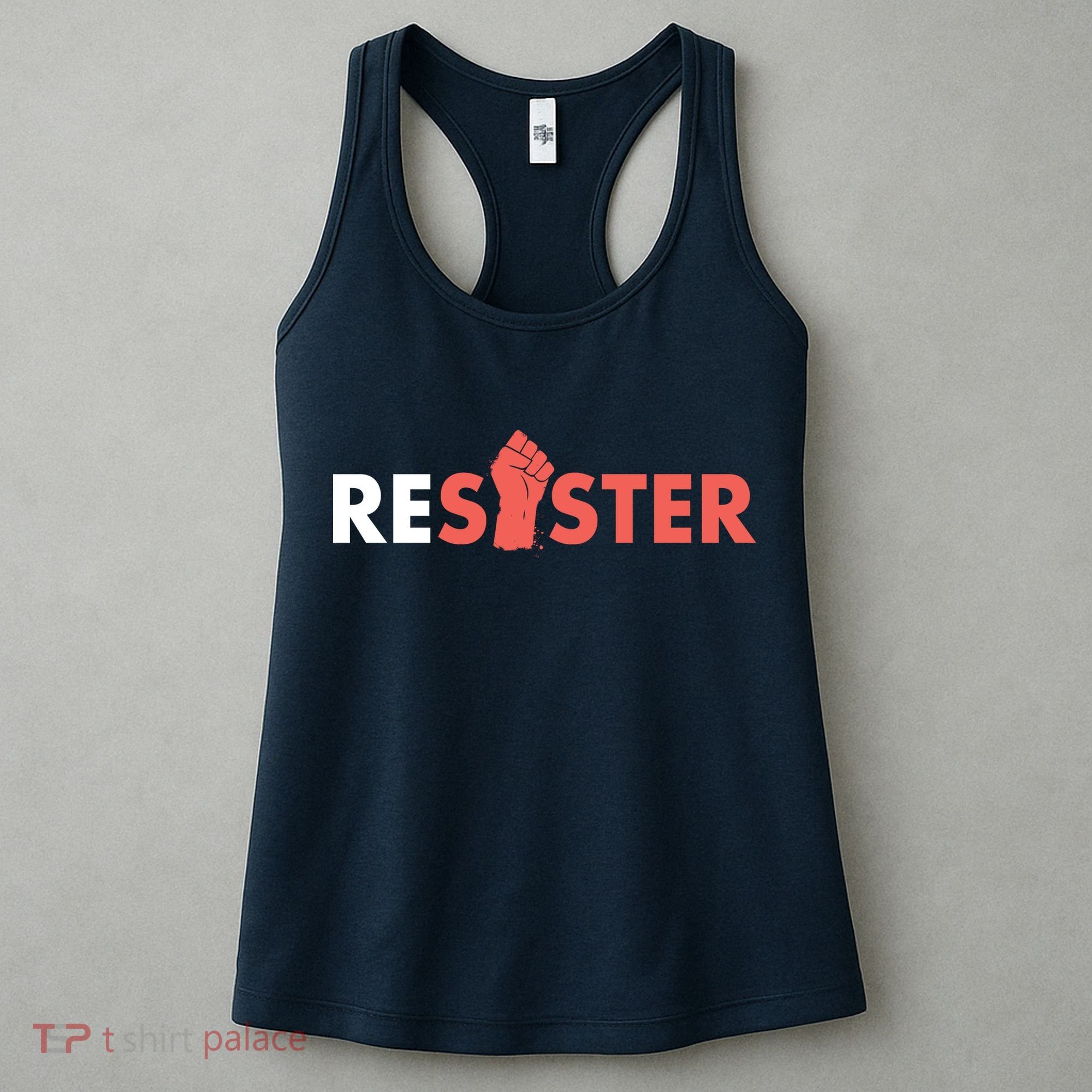 Resister Resist Fist Women's Tank Top