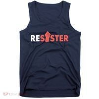 Resister Resist Fist Tank Top thumb 0