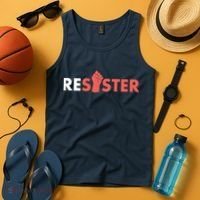 Resister Resist Fist Tank Top thumb 4