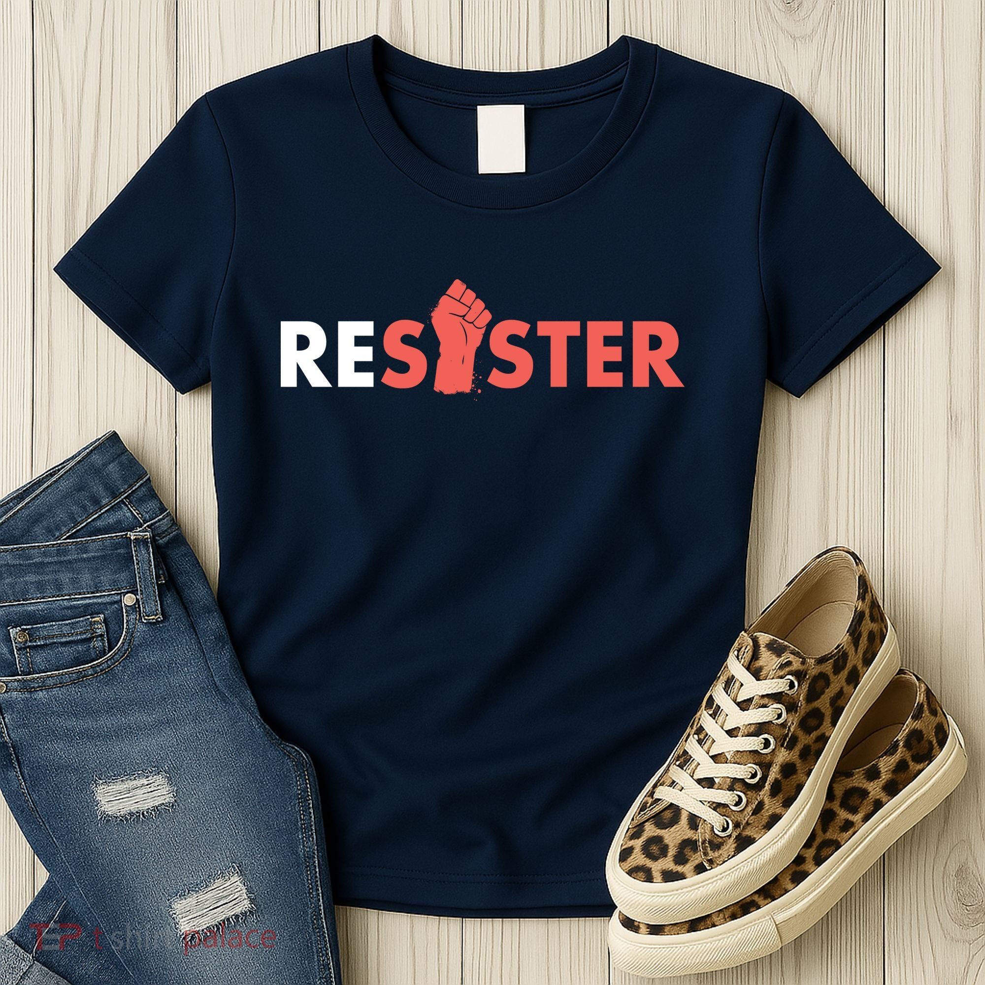 Resister Resist Fist Women's T-Shirt