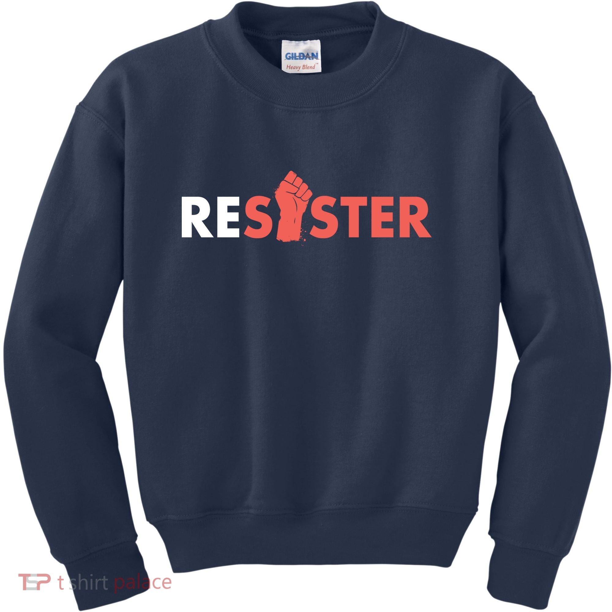 Resister Resist Fist Kids Sweatshirt