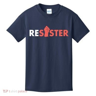 Resister Resist Fist Kids T-Shirt