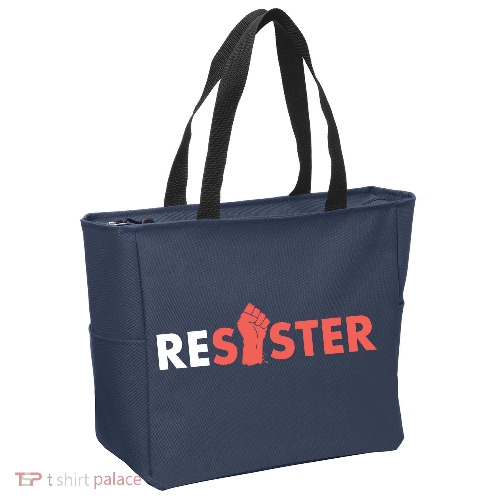 Resister Resist Fist Tote Bag