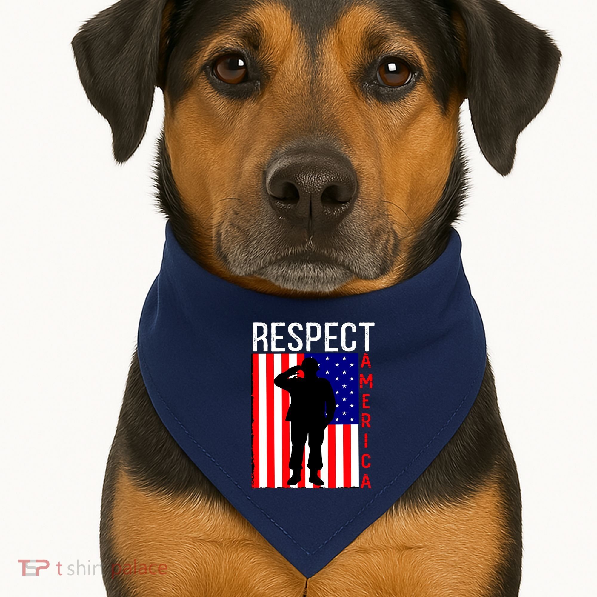 Respect America USA-Made Doggie Bandana