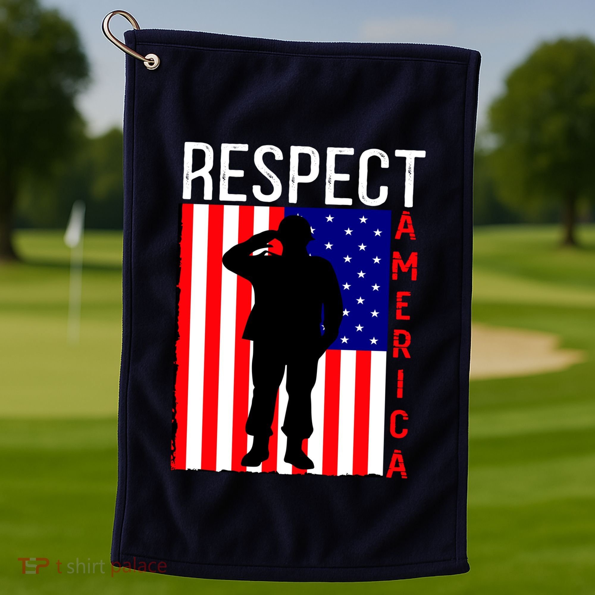 Respect America Golf Towel