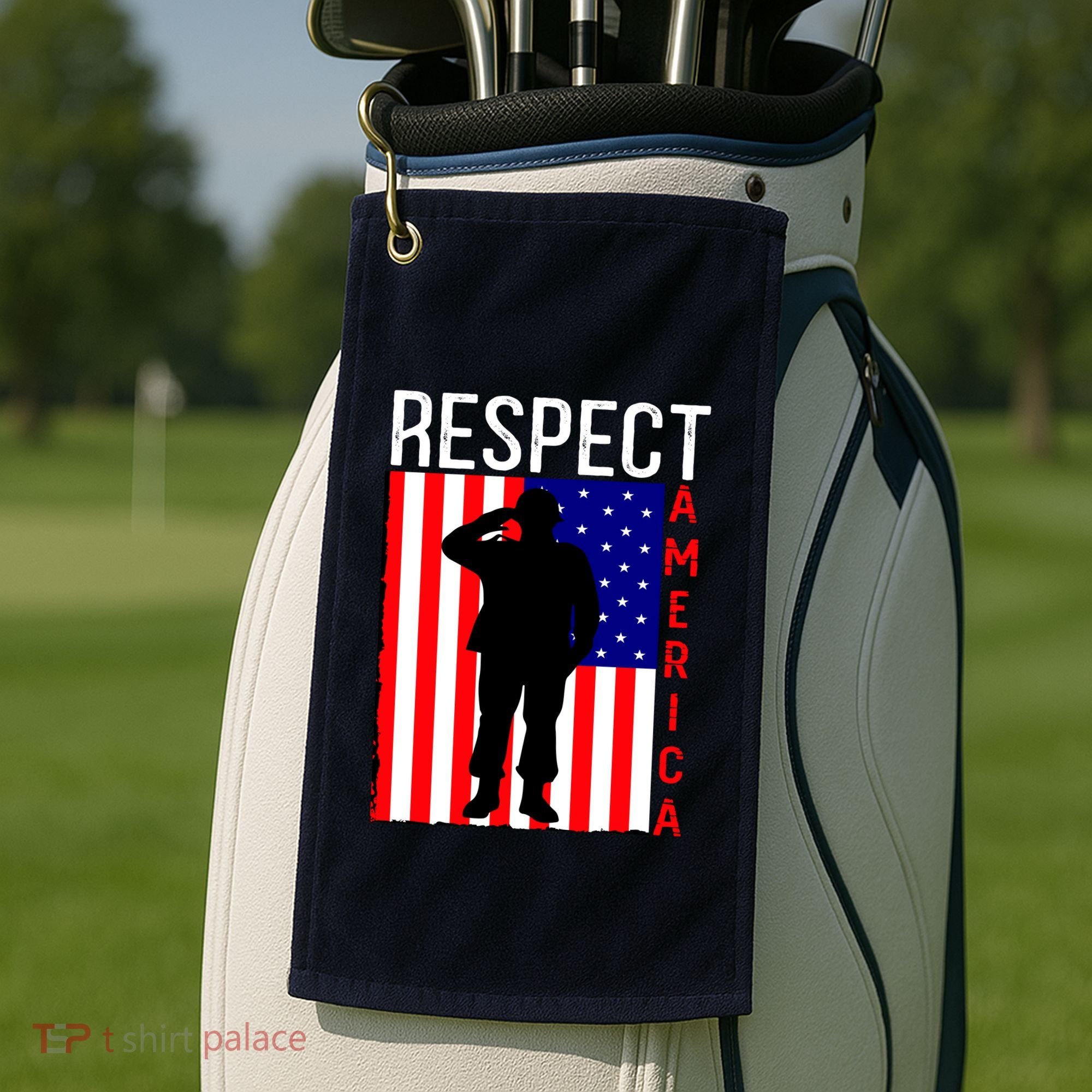 Respect America Golf Towel