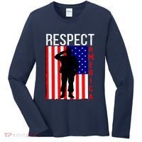 Respect America Women's Long Sleeve Shirt thumb 0