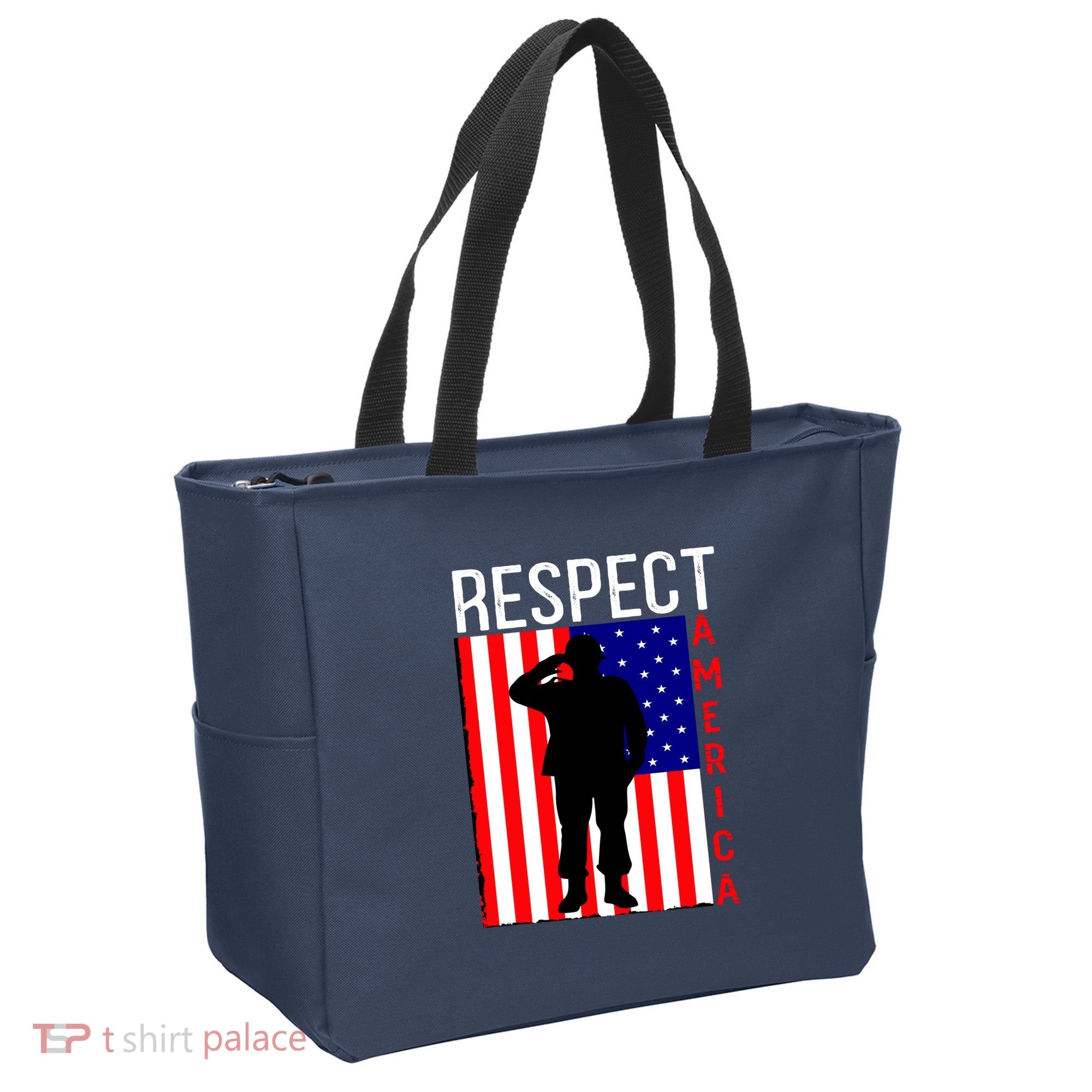 Respect America Tote Bag