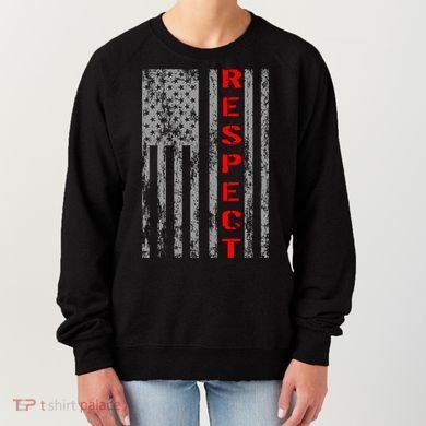 Respect Flag Of America Women's Sweatshirt