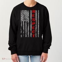 Respect Flag Of America Women's Sweatshirt thumb 0