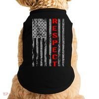 Respect Flag Of America Doggie Tank thumb 0