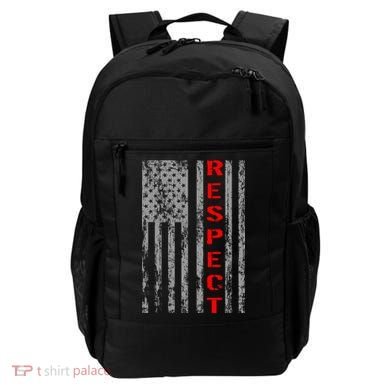 Respect Flag Of America Backpack