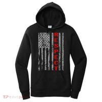Respect Flag Of America Women's Hoodie thumb 0