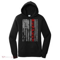 Respect Flag Of America Women's Hoodie thumb 0