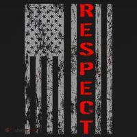 Respect Flag Of America Baby Bodysuit thumb 2