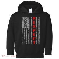 Respect Flag Of America Toddler Hoodie thumb 0
