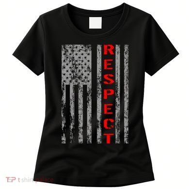 Respect Flag Of America Women's T-Shirt