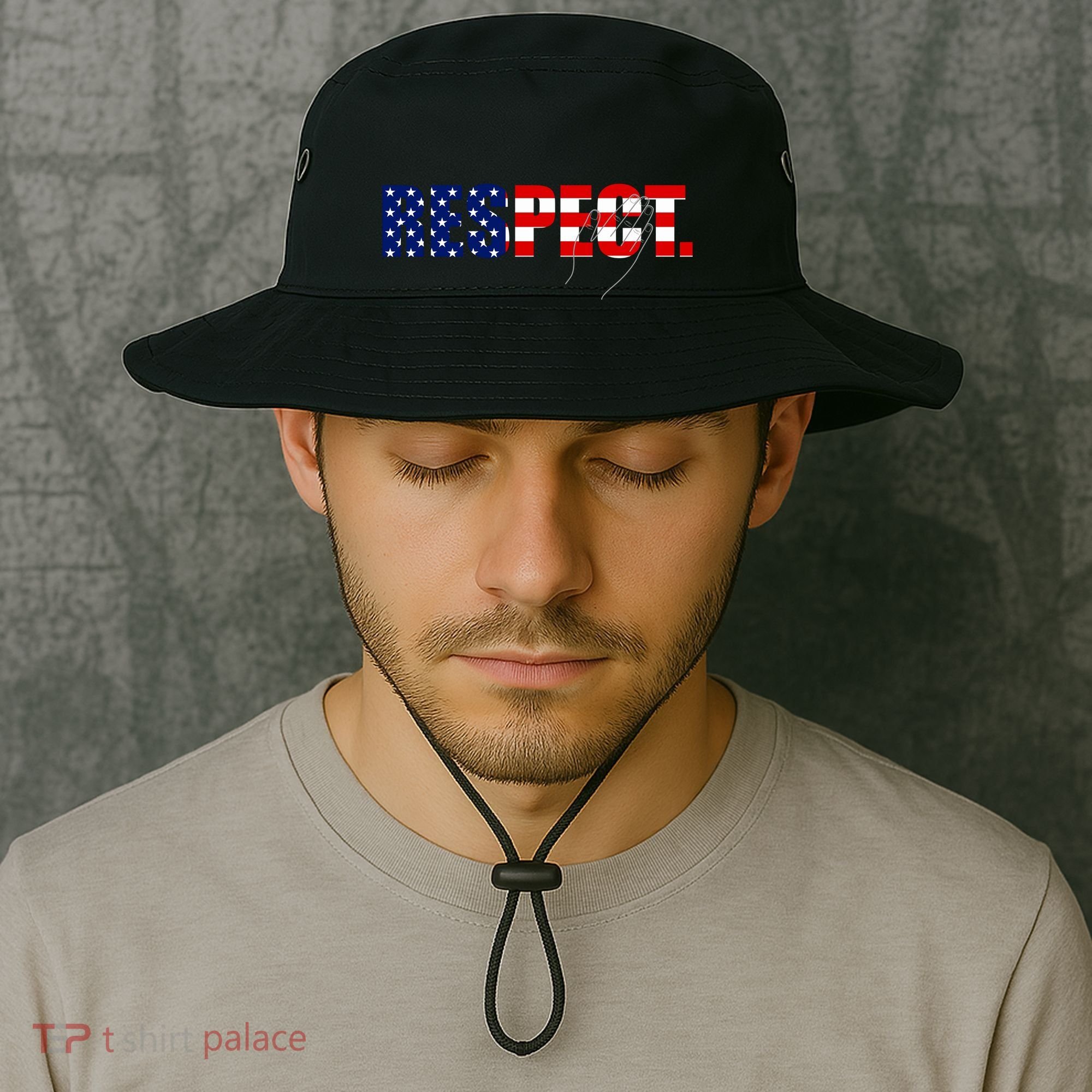 Respect National Anthem Bucket Hat