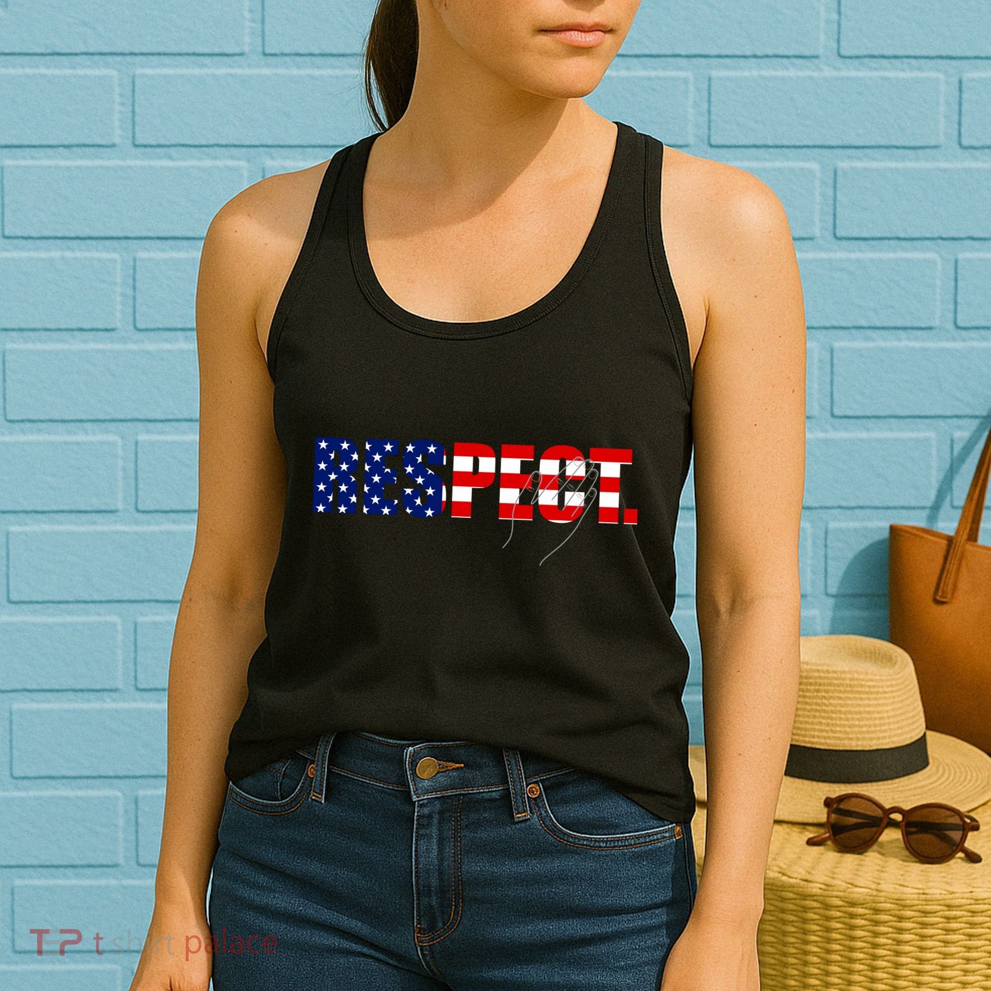 Respect National Anthem Women's Tank Top