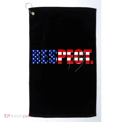 Respect National Anthem Golf Towel