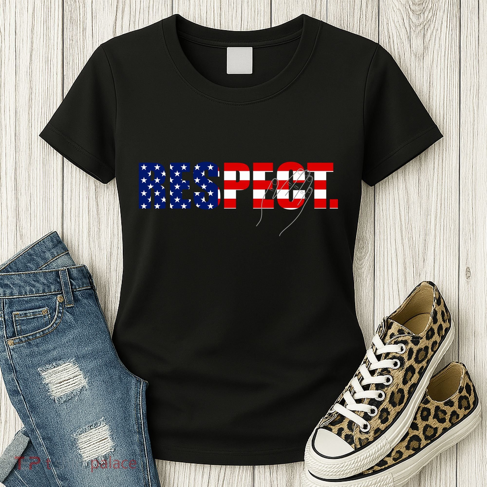 Respect National Anthem Women's T-Shirt