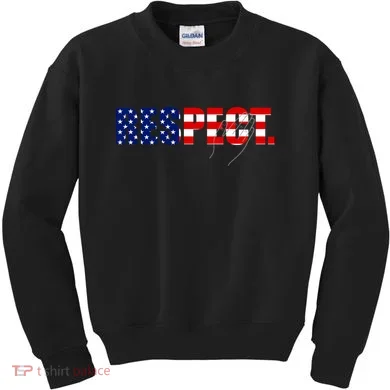 Respect National Anthem Kids Sweatshirt