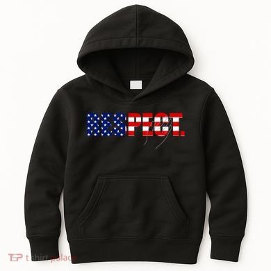 Respect National Anthem Kids Hoodie