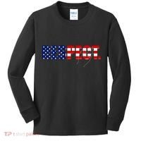 Respect National Anthem Kids Long Sleeve Shirt thumb 0