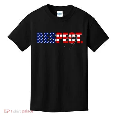 Respect National Anthem Kids T-Shirt