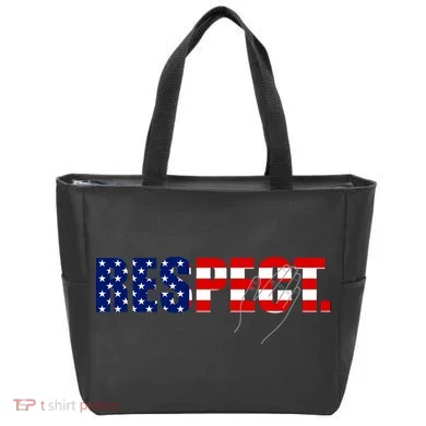 Respect National Anthem Tote Bag