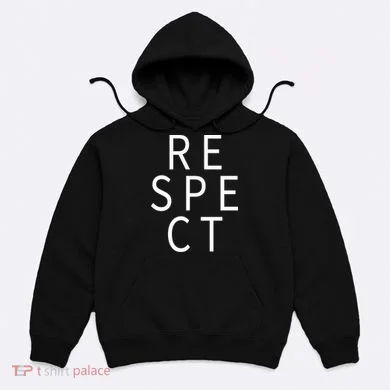 Respect Simple Logo Hoodie