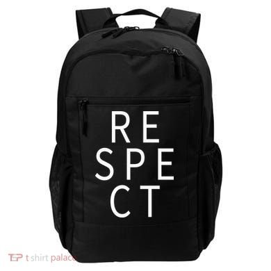 Respect Simple Logo Backpack