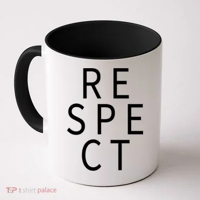 Respect Simple Logo Coffee Mug