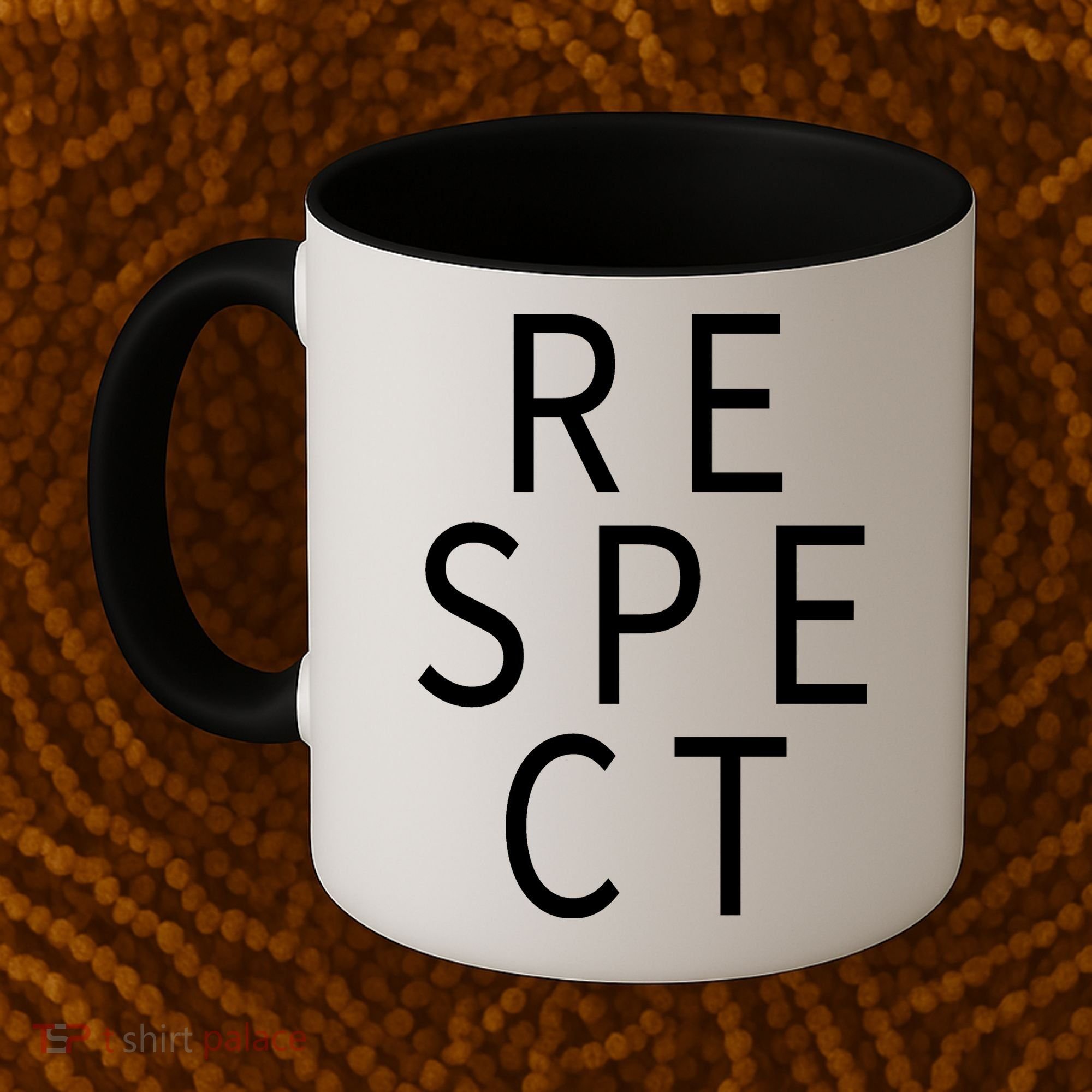 Respect Simple Logo Coffee Mug
