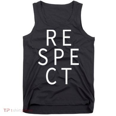 Respect Simple Logo Tank Top