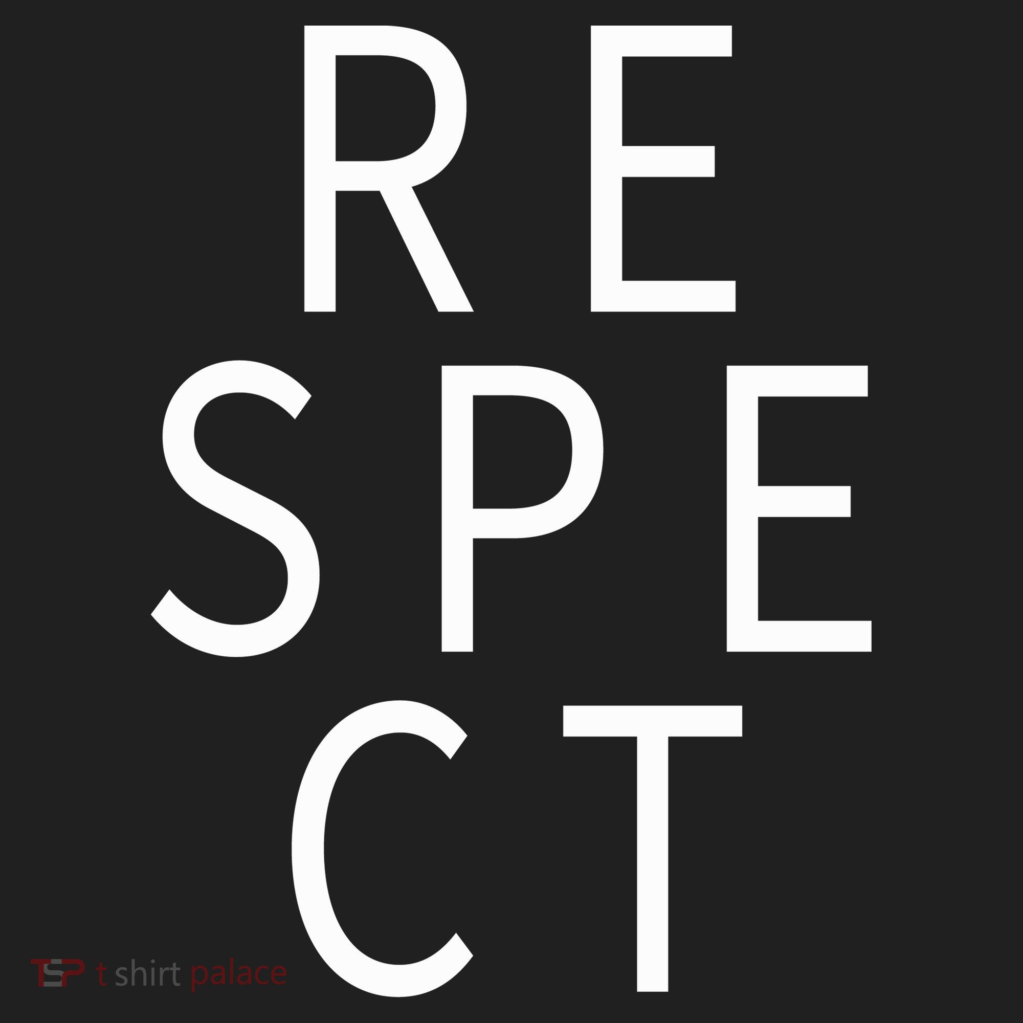 Respect Simple Logo Golf Towel