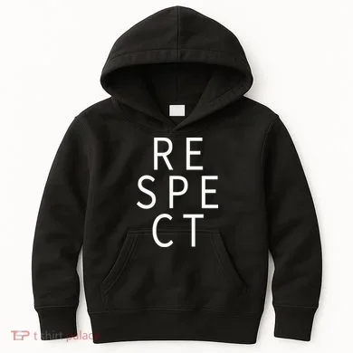 Respect Simple Logo Kids Hoodie
